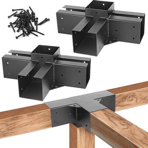 4 by 4 metal brackets|4x4 wood brackets.